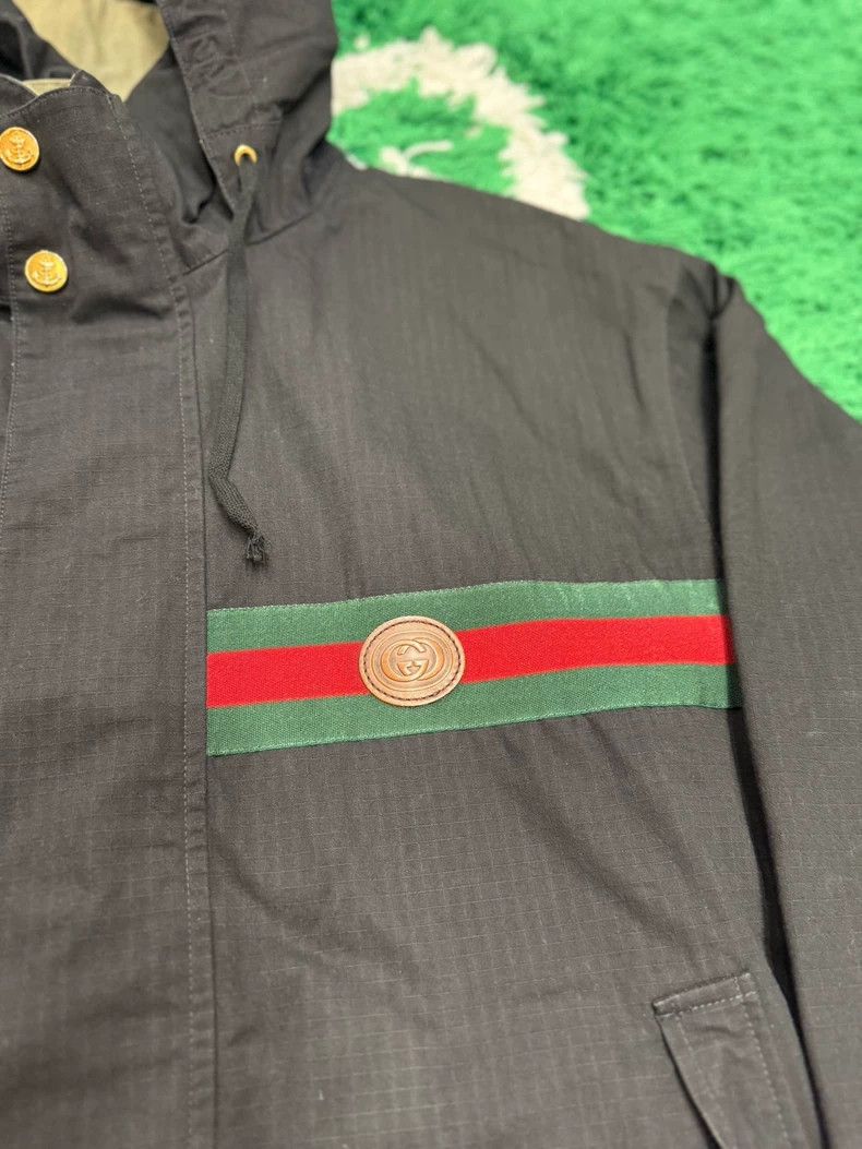 Gucci Gucci Reversible Logo Heavyweight Jacket - dmc Size US M / EU 48-50 / 2 - 3 Thumbnail