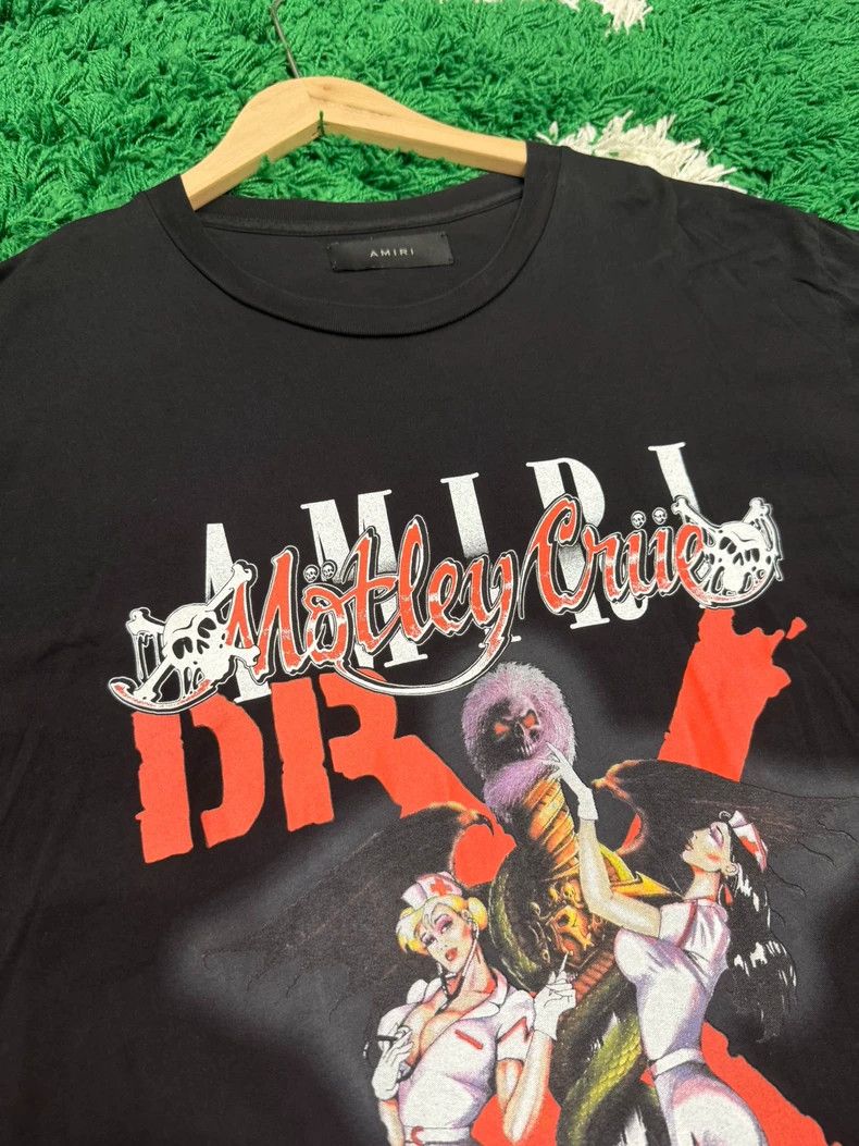 Amiri Amiri 19AW Motley Crue Tee - dmc Size US L / EU 52-54 / 3 - 2 Thumbnail