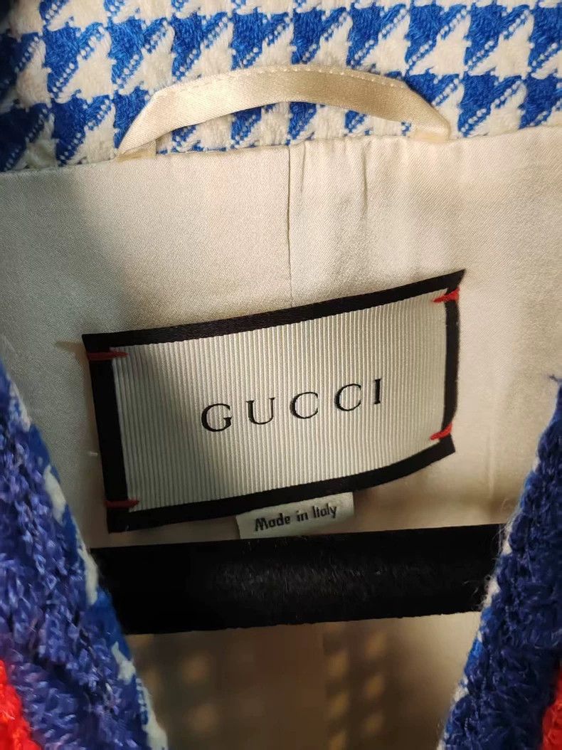 Gucci Gucci Houndstooth Tweed Jacket - dmc Size US M / EU 48-50 / 2 - 3 Thumbnail