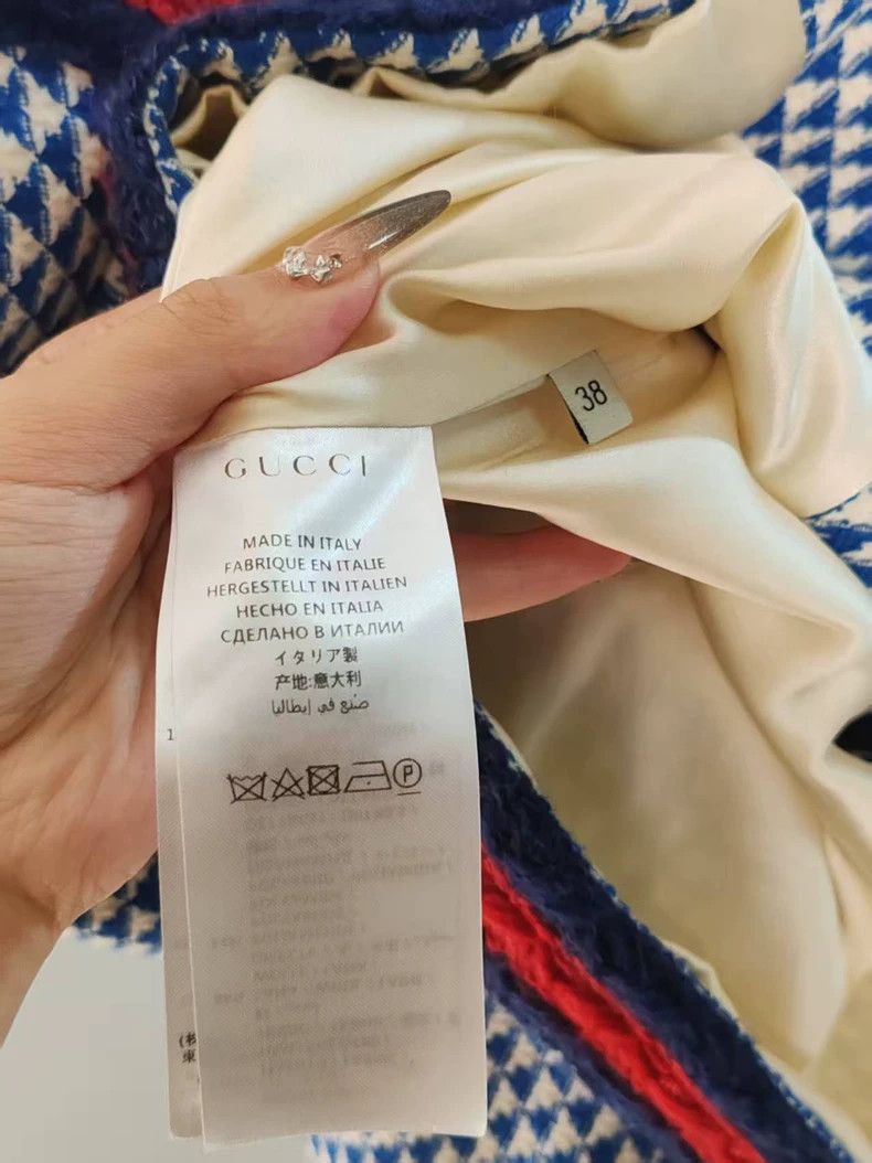 Gucci Gucci Houndstooth Tweed Jacket - dmc Size US M / EU 48-50 / 2 - 4 Thumbnail