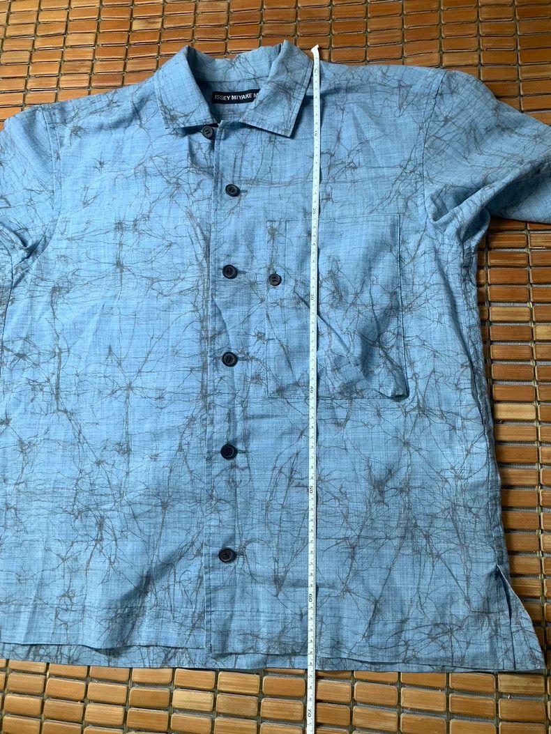 Issey Miyake Issey Miyake Linen Blend Short Sleeve Shirt - dmc Size US M / EU 48-50 / 2 - 8 Thumbnail