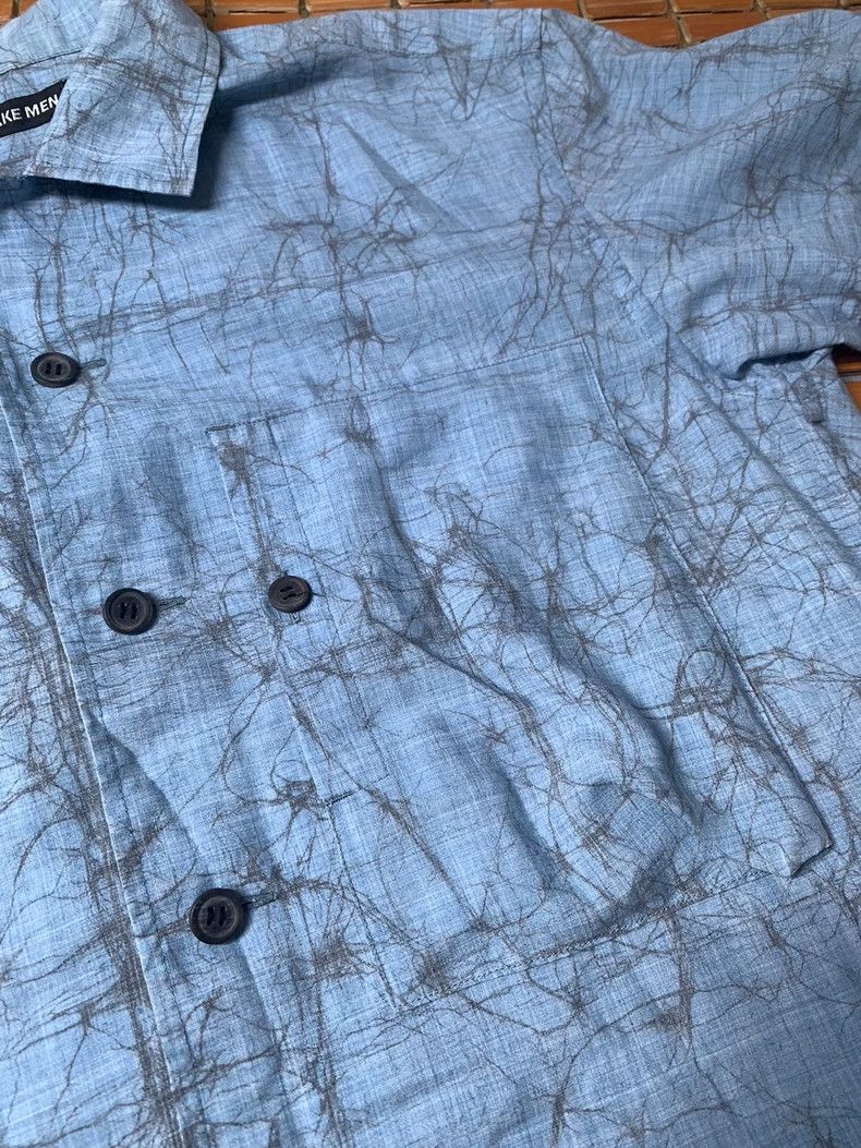 Issey Miyake Issey Miyake Linen Blend Short Sleeve Shirt - dmc Size US M / EU 48-50 / 2 - 4 Thumbnail