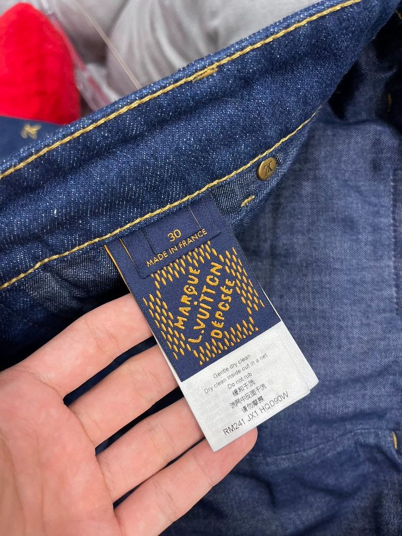 Louis Vuitton Louis Vuitton SS24 Pharrell Denim Shorts - dmc Size US 30 / EU 46 - 5 Thumbnail