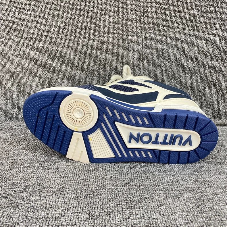 Louis Vuitton Louis Vuitton Blue White Skate Shoes - dmc Size US 5 / EU 37 - 3 Thumbnail