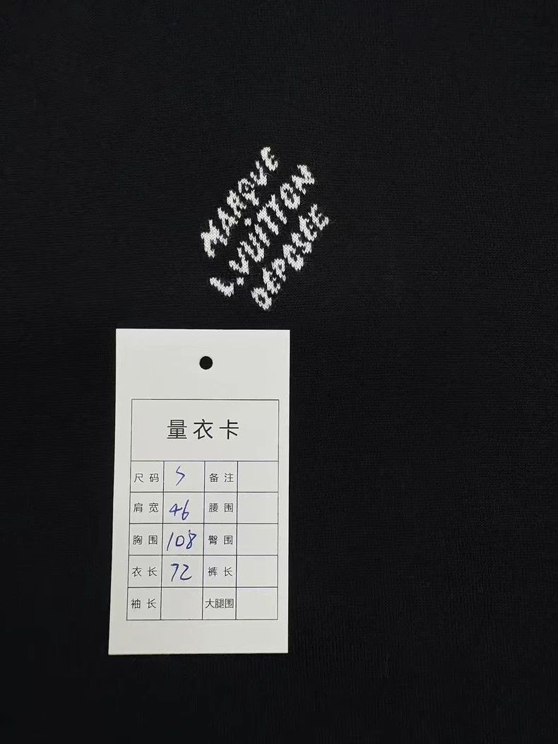 Louis Vuitton Louis Vuitton New Black Short Sleeve Tee S - dmc Size US S / EU 44-46 / 1 - 7 Thumbnail