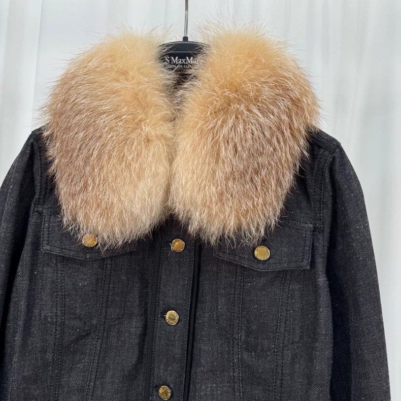 Louis Vuitton Louis Vuitton Detachable Fur Collar Denim Jacket - dmc Size US L / EU 52-54 / 3 - 3 Thumbnail