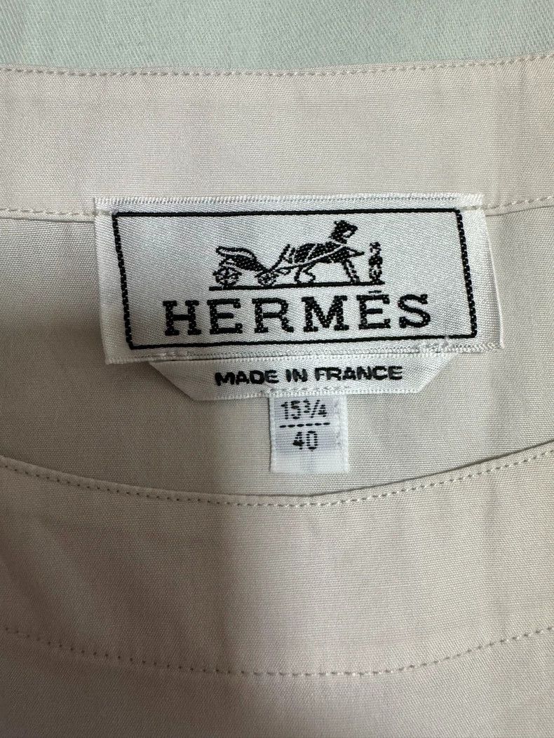Hermes Hermes Short Sleeve Jacket Shirt - dmc Size US L / EU 52-54 / 3 - 6 Thumbnail
