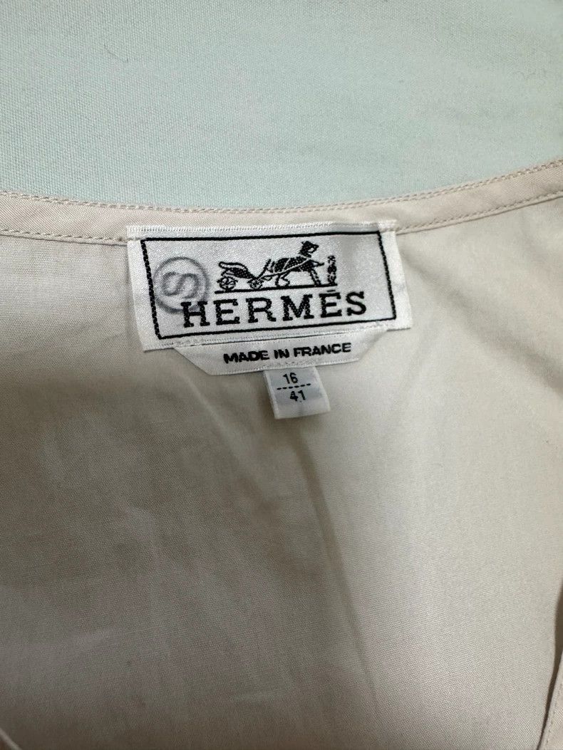 Hermes Hermes Short Sleeve Jacket Shirt - dmc Size US L / EU 52-54 / 3 - 6 Thumbnail