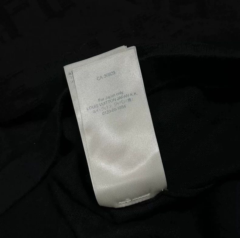 Louis Vuitton Louis Vuitton Black Short Sleeve Top - dmc Size US XL / EU 56 / 4 - 4 Thumbnail