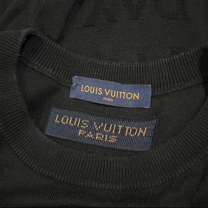 Louis Vuitton Louis Vuitton Black Short Sleeve Top - dmc Size US XL / EU 56 / 4 - 6 Thumbnail