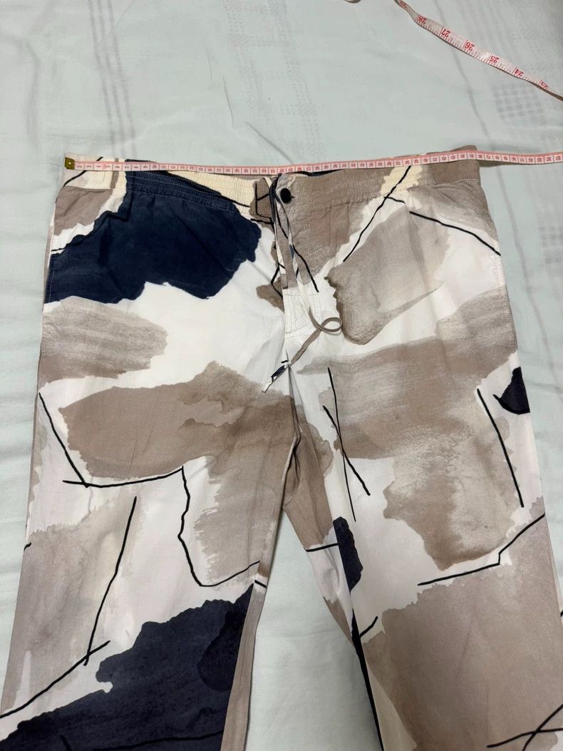 Hermes Hermes Casual Ink Print Pants - dmc Size US 31 - 3 Thumbnail