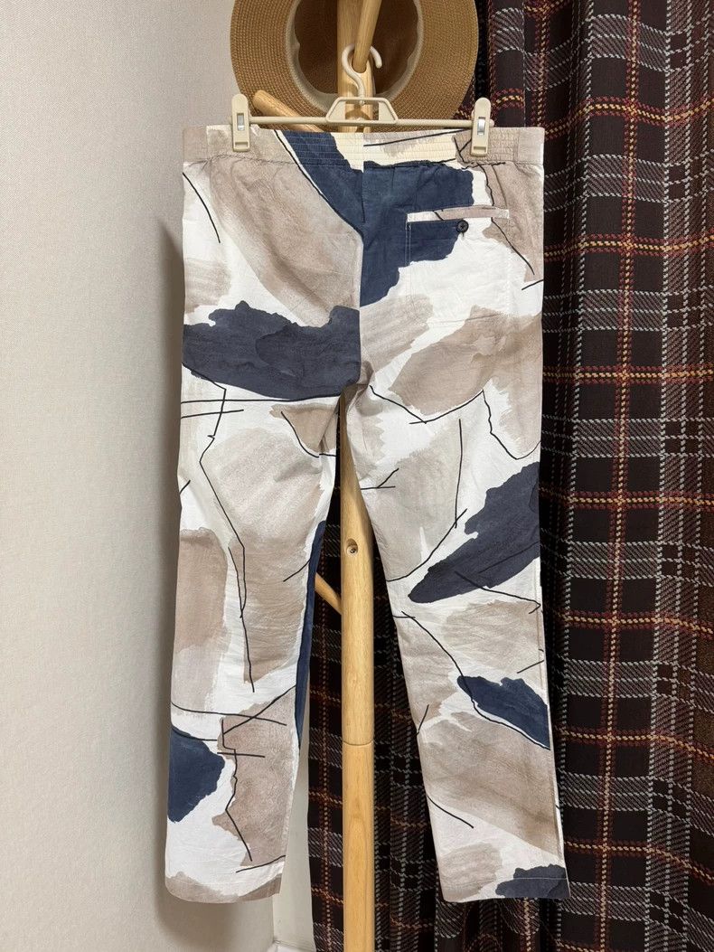 Hermes Hermes Casual Ink Print Pants - dmc Size US 31 - 2 Thumbnail