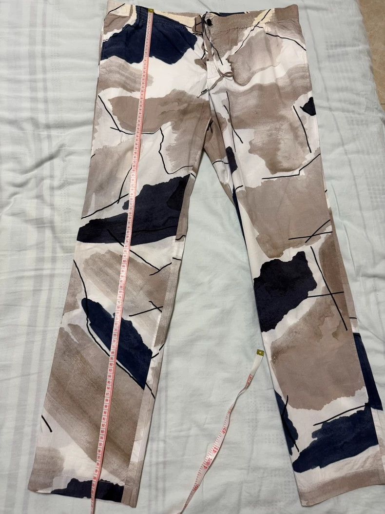 Hermes Hermes Casual Ink Print Pants - dmc Size US 31 - 4 Thumbnail