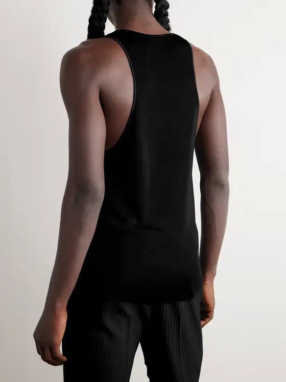 Saint Laurent Paris debardeur decollete u cote u-shaped neckline tank top Size US XS / EU 42 / 0 - 3 Thumbnail