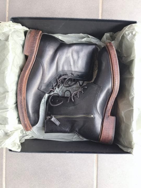 MIHARA YASUHIRO lace up boots black