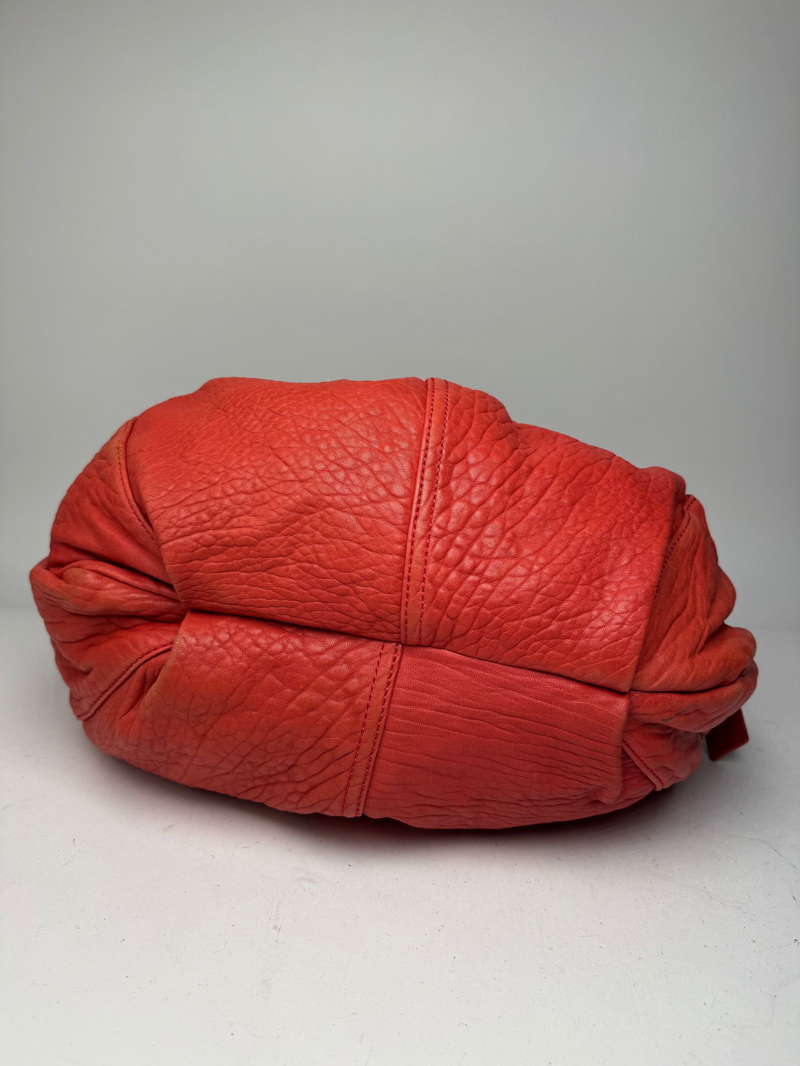 Givenchy Vintage Leather Handbag Red Size ONE SIZE - 10 Thumbnail