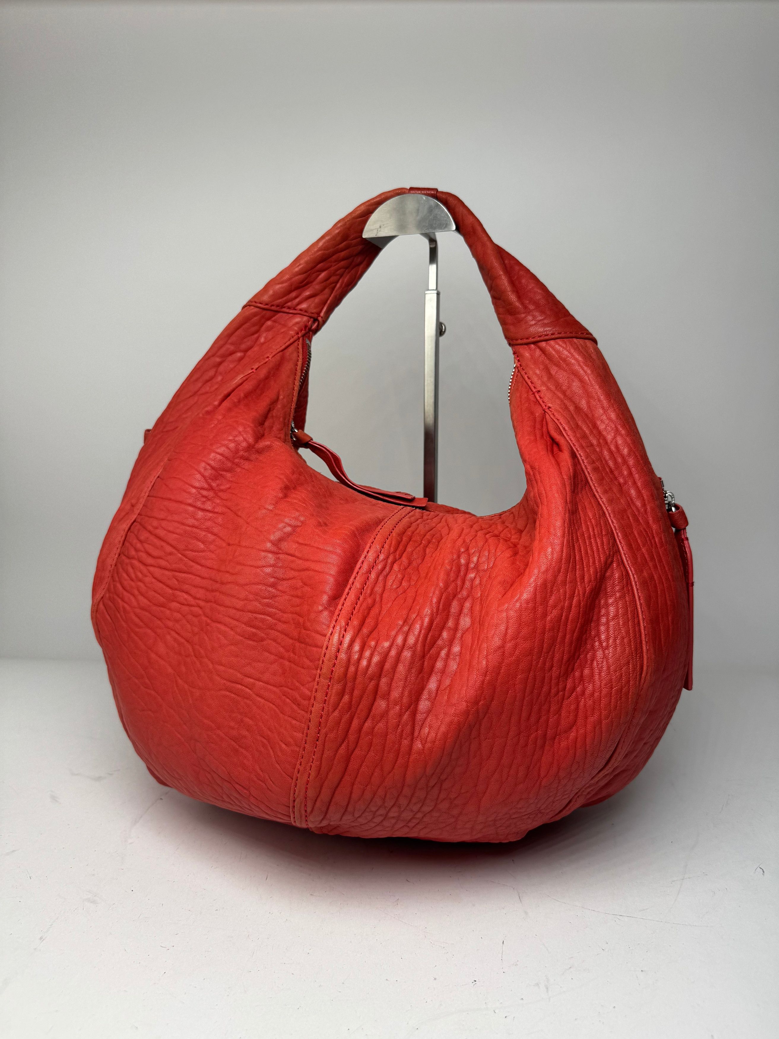 Givenchy Vintage Leather Handbag Red Size ONE SIZE - 7 Thumbnail