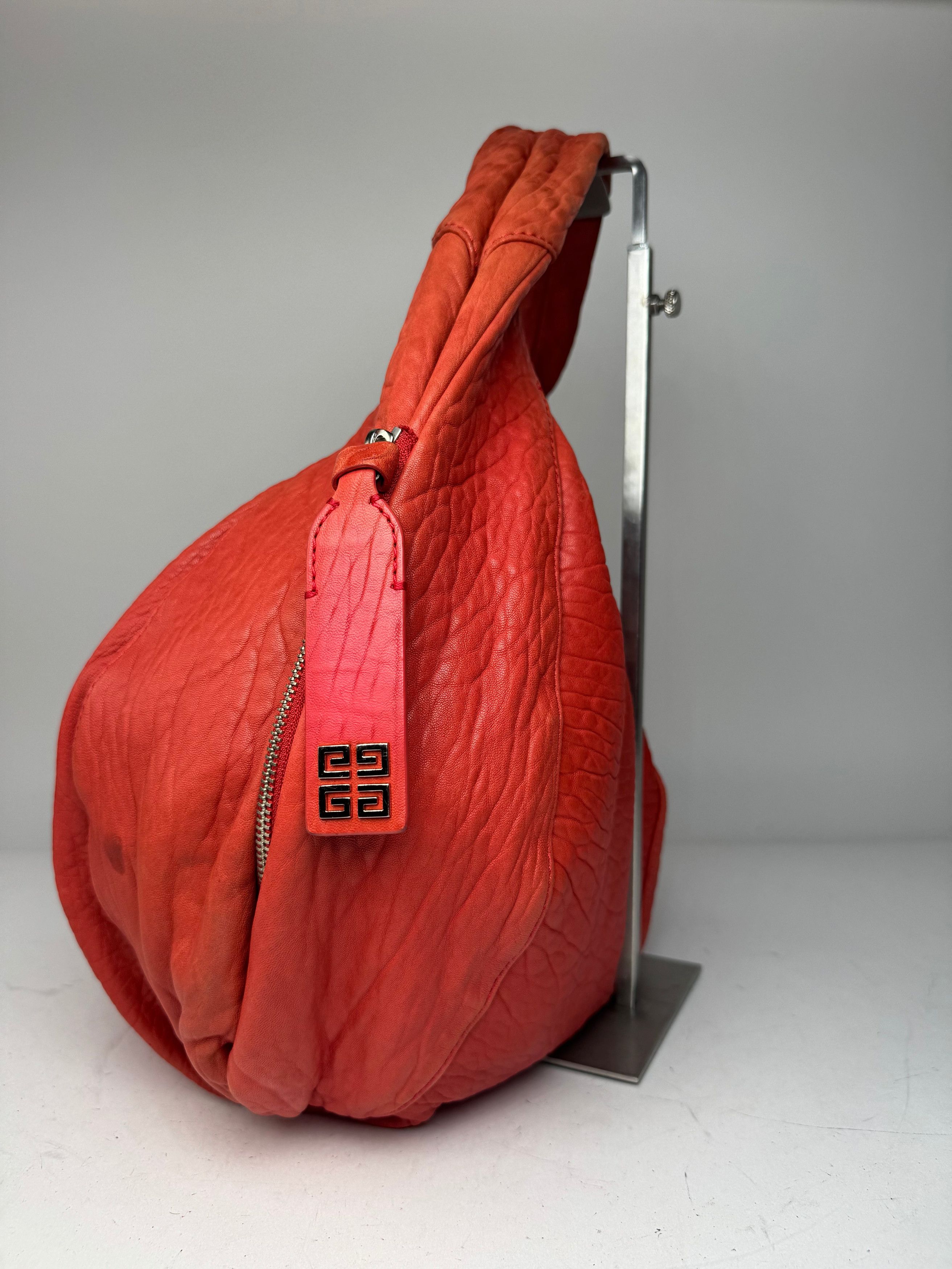 Givenchy Vintage Leather Handbag Red Size ONE SIZE - 6 Thumbnail