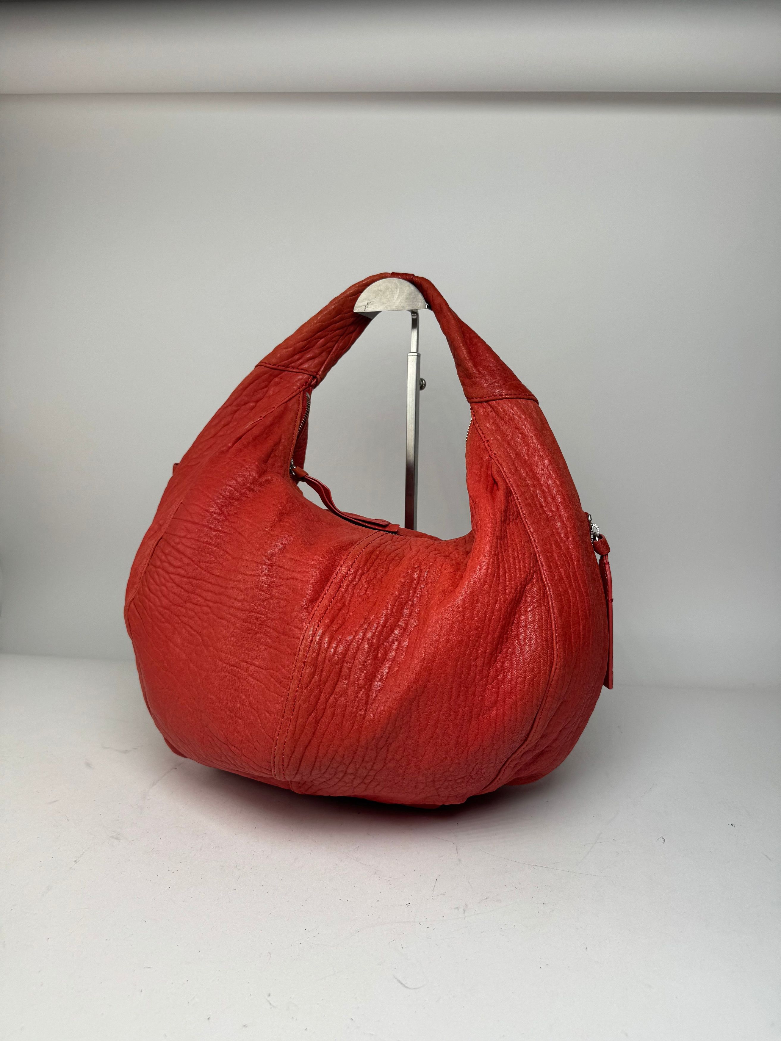 Givenchy Vintage Leather Handbag Red Size ONE SIZE - 8 Thumbnail