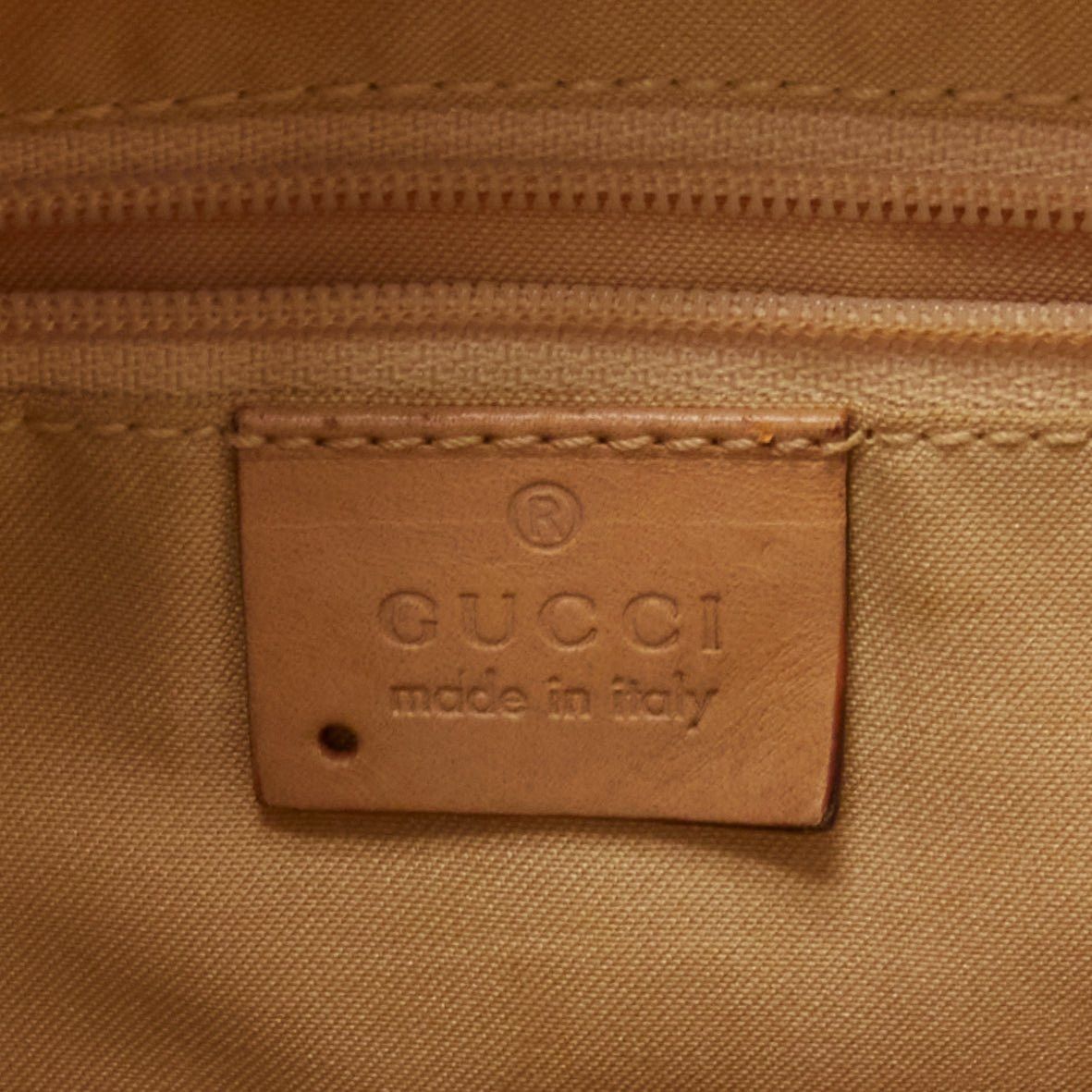Gucci GUCCI Vintage yellow GG monogram canvas small hobo shoulder bag Size ONE SIZE - 11 Thumbnail
