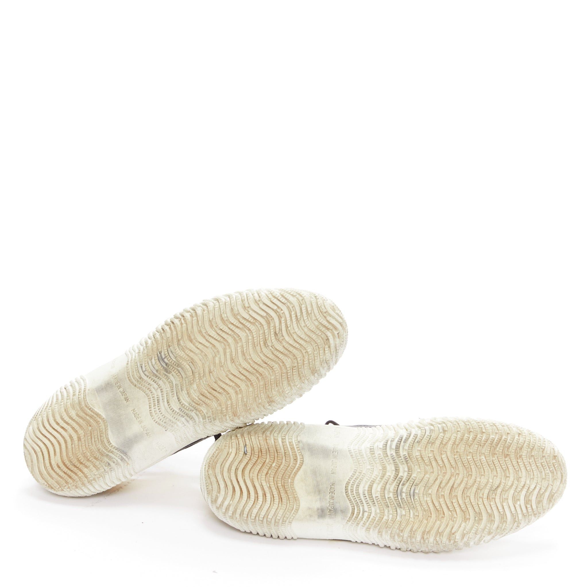 Comme des Garcons COMME DES GARCONS HOMME PLUS Switching clear beige PVC foam sneakers EU42 Size US 9 / EU 42 - 11 Thumbnail