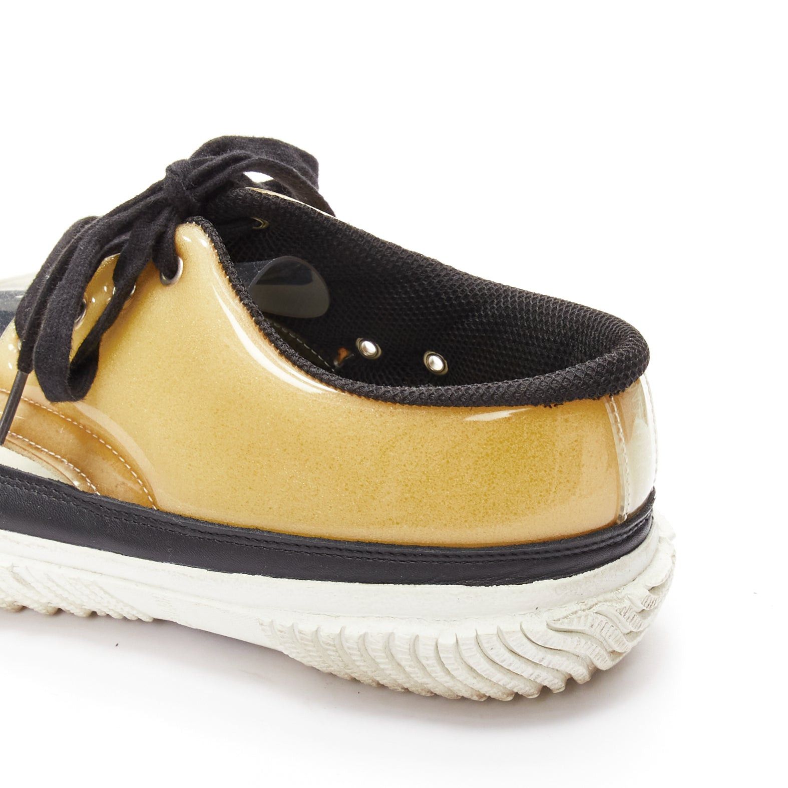 Comme des Garcons COMME DES GARCONS HOMME PLUS Switching clear beige PVC foam sneakers EU42 Size US 9 / EU 42 - 8 Thumbnail