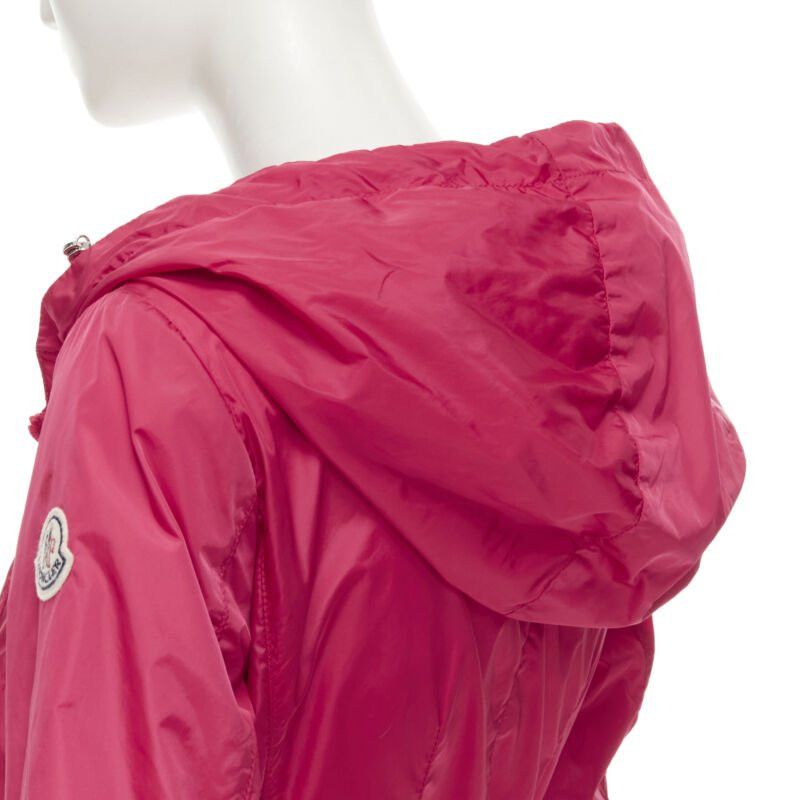 Moncler MONCLER Gazon Giubbotto pink back ruffles belted waist windbreaker jacket Sz 2 M Size M / US 6-8 / IT 42-44 - 10 Thumbnail