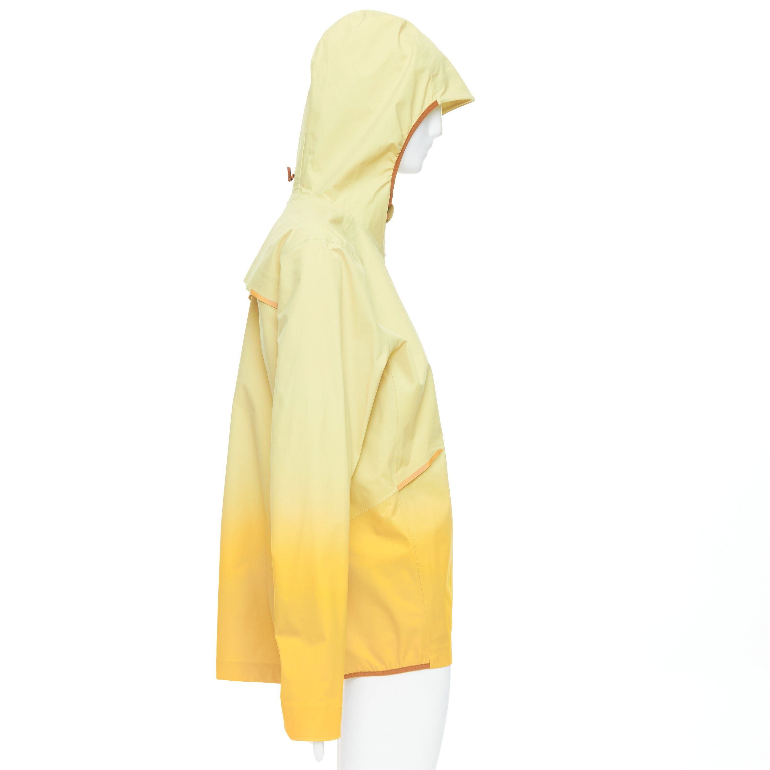 Loewe LOEWE ON yellow gradient brown trimming waterproof anorak L Size M / US 6-8 / IT 42-44 - 4 Thumbnail