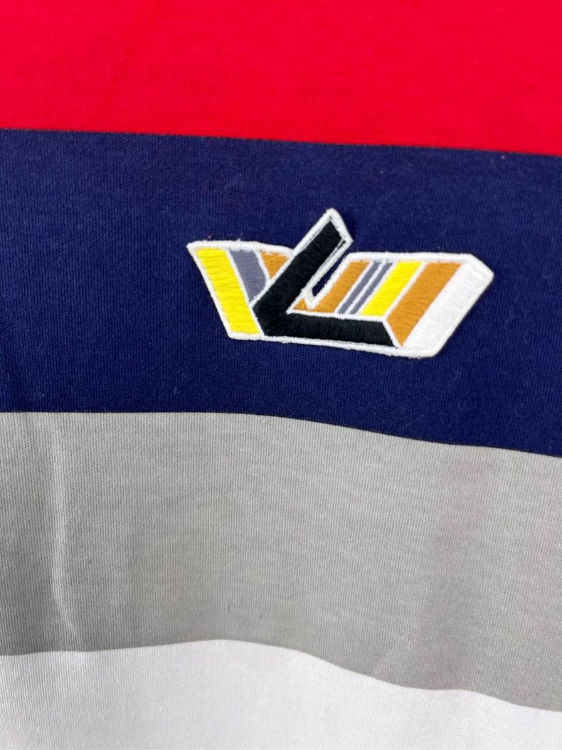 Louis Vuitton LV White Stripe Logo Short Sleeve T-Shirt XS - dmc Size US XS / EU 42 / 0 - 3 Thumbnail