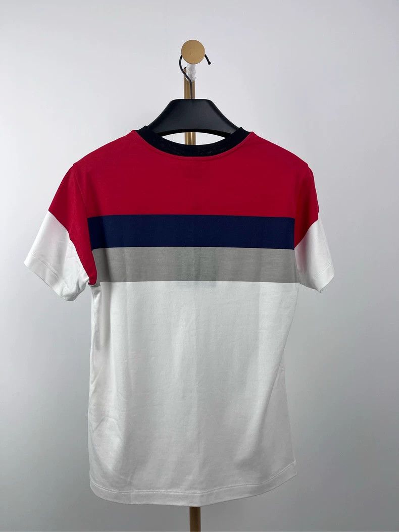 Louis Vuitton LV White Stripe Logo Short Sleeve T-Shirt XS - dmc Size US XS / EU 42 / 0 - 2 Thumbnail