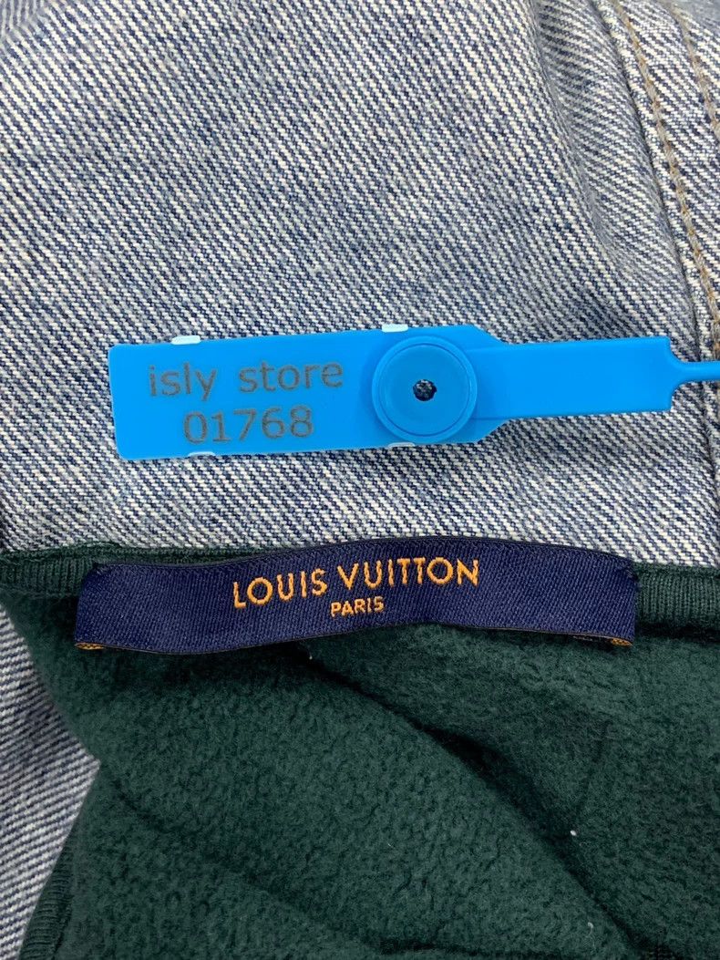 Louis Vuitton Louis Vuitton FW22 Denim Hooded Jacket - dmc Size US L / EU 52-54 / 3 - 5 Thumbnail