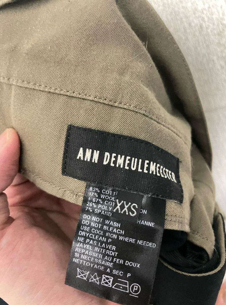 Ann Demeulemeester Ann Demeulemeester Cotton Blend Cargo Trousers - dmc Size US 26 / EU 42 - 4 Thumbnail