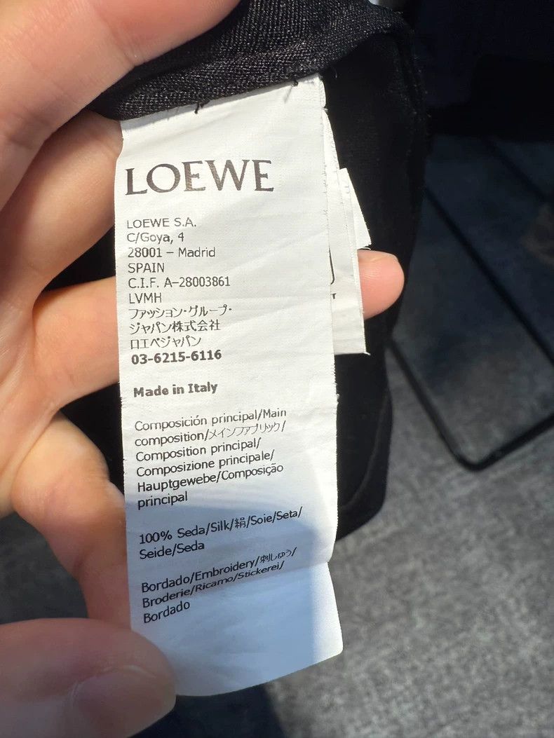 Loewe Loewe Black Silk Button-Up Shirt - dmc Size US S / EU 44-46 / 1 - 4 Thumbnail