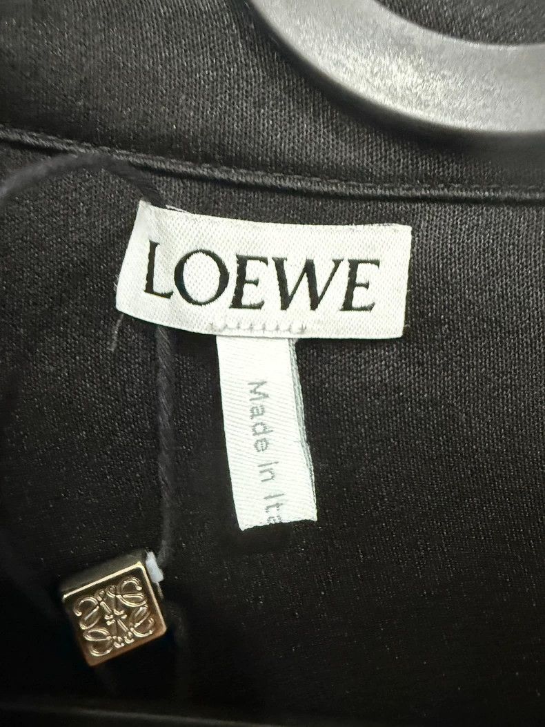 Loewe Loewe Black Silk Button-Up Shirt - dmc Size US S / EU 44-46 / 1 - 3 Thumbnail