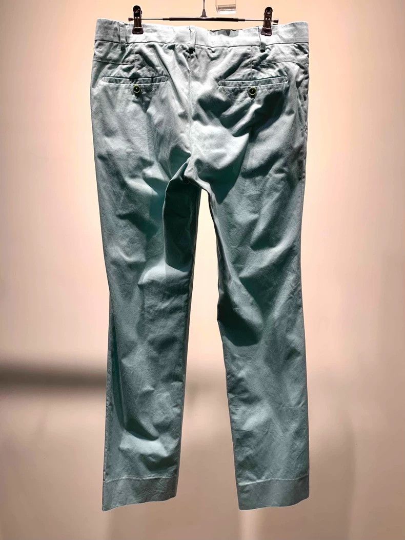 Hermes Hermes Solid Mid-Rise Straight Casual Pants - dmc Size US 31 - 2 Thumbnail
