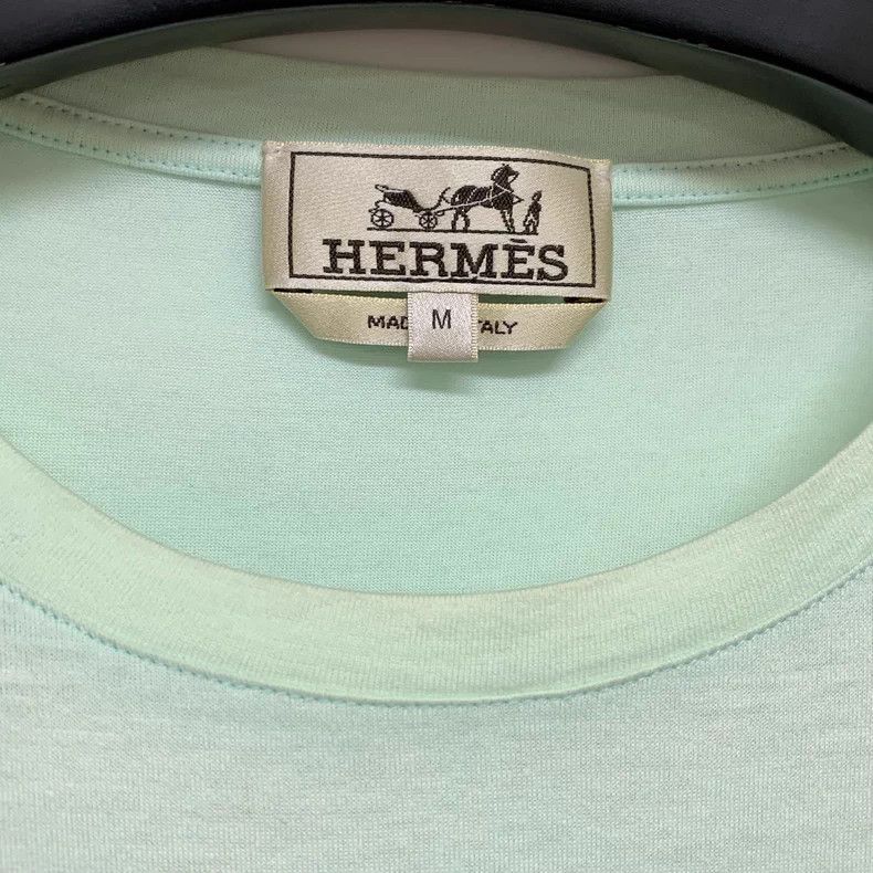 Hermes Hermes 3D Pattern Short Sleeve T-shirt - dmc Size US M / EU 48-50 / 2 - 3 Thumbnail