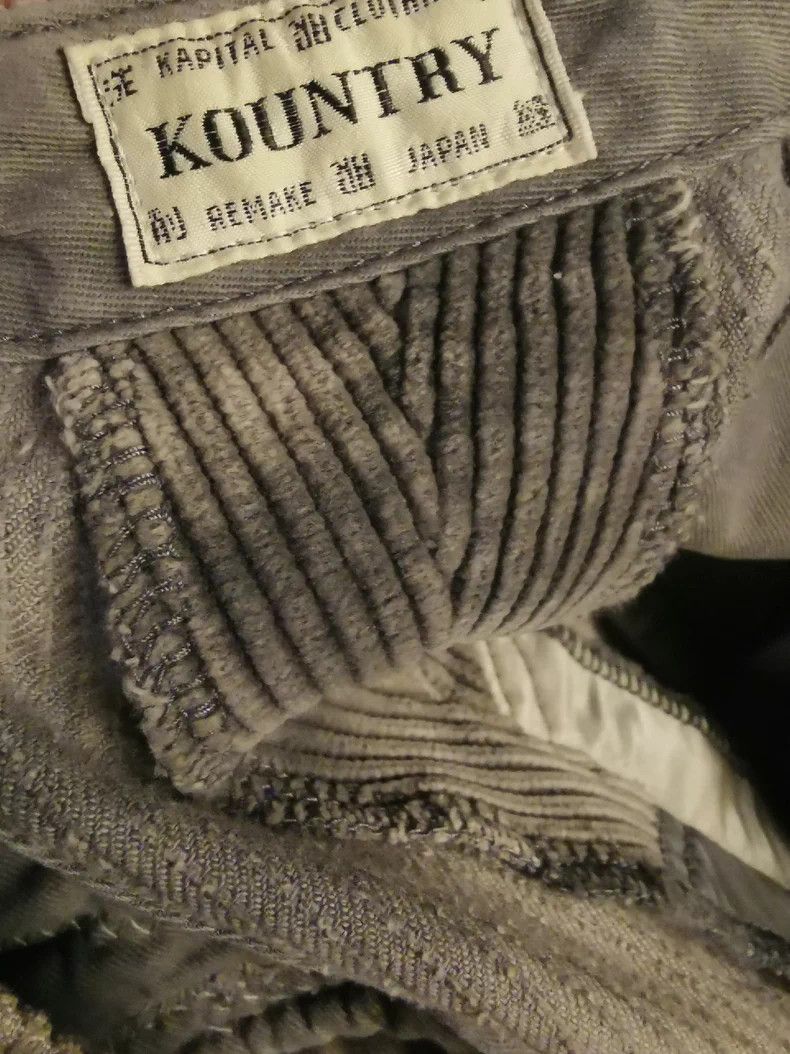 Kapital KAPITAL Heavyweight Corduroy Patchwork Pants - dmc Size US 31 - 6 Thumbnail