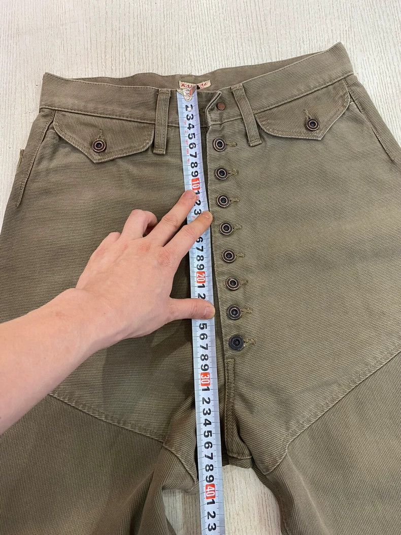 Kapital Kapital Women's High-Waist Gold-Digging Pants - dmc Size US 33 - 2 Thumbnail