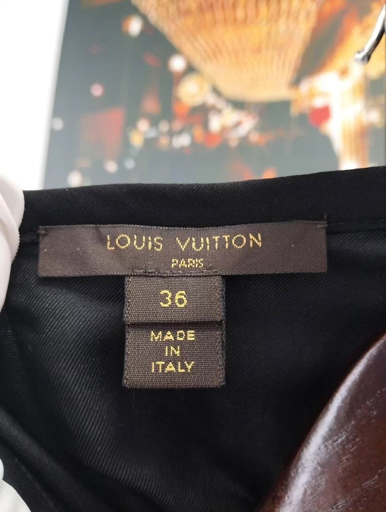 Louis Vuitton Checkered Sleeveless Dress - dmc