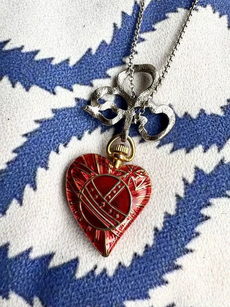 Vivienne Westwood Vivienne Westwood Vintage Heart Locket Necklace - dmc Size ONE SIZE - 3 Thumbnail