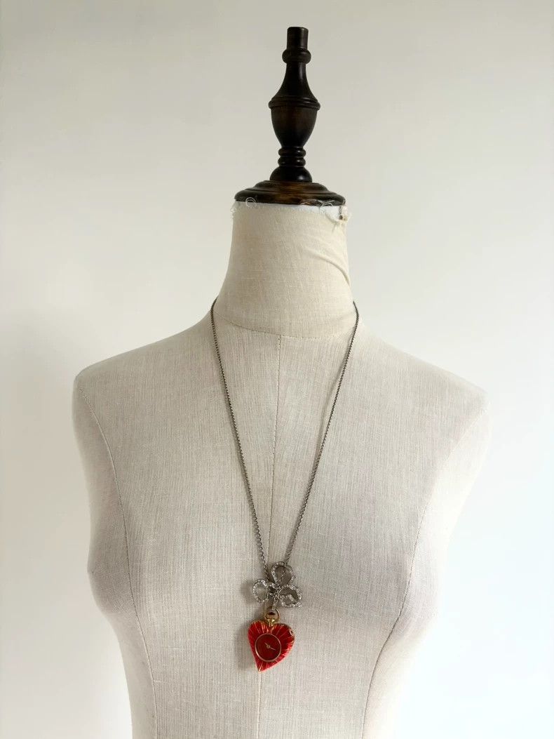 Vivienne Westwood Vivienne Westwood Vintage Heart Locket Necklace - dmc Size ONE SIZE - 7 Thumbnail