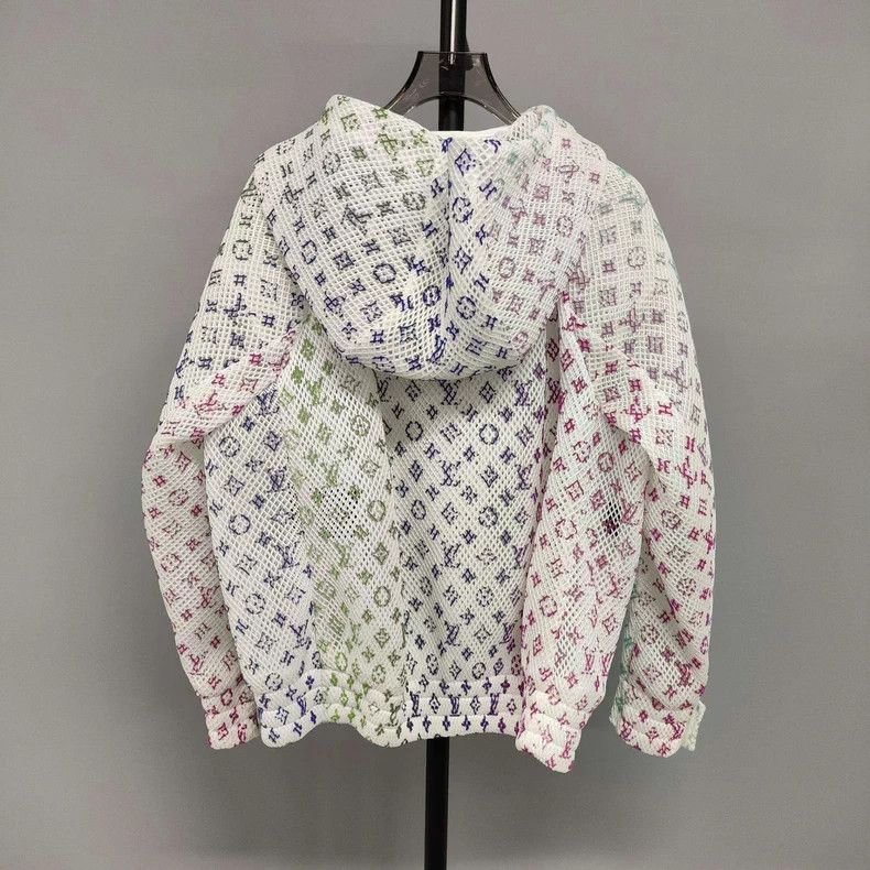 Louis Vuitton Louis Vuitton Organza Mesh Zip Jacket - dmc Size US XL / EU 56 / 4 - 2 Thumbnail