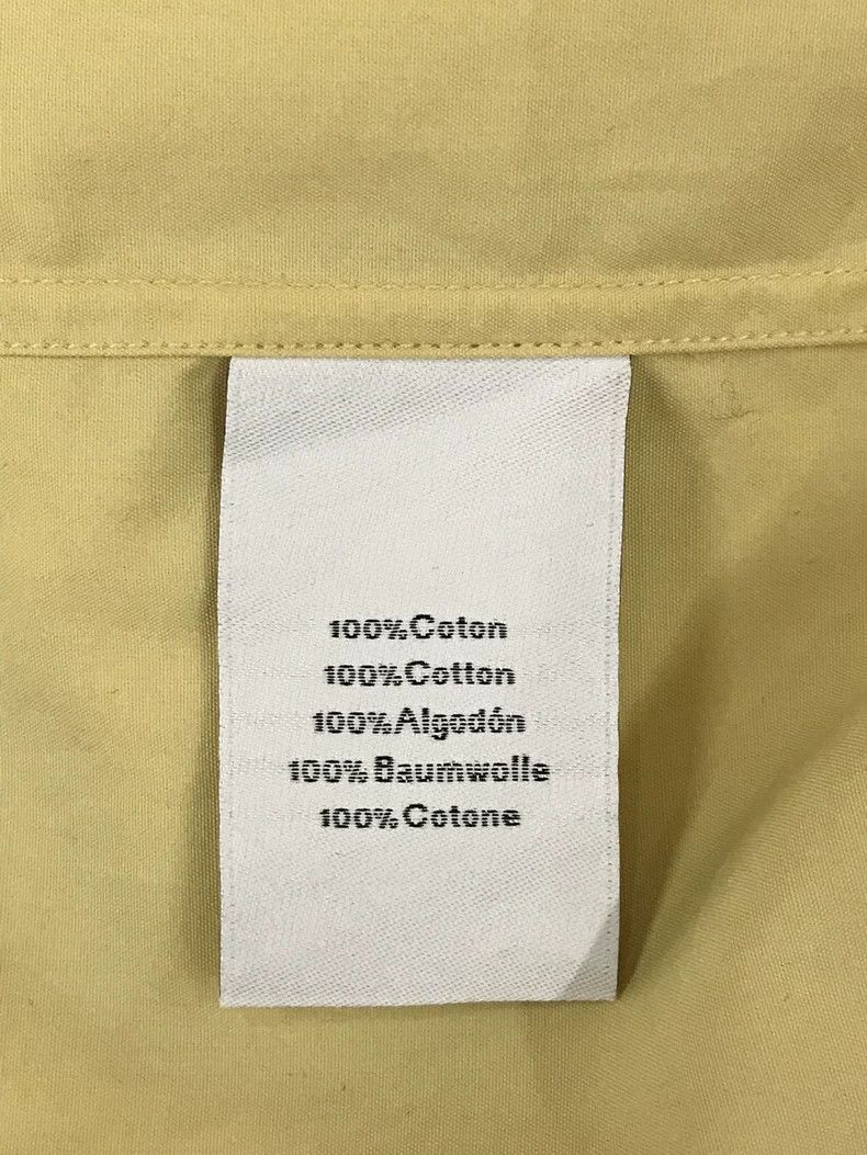 Hermes Hermes Yellow Bow Collar Shirt - dmc Size US M / EU 48-50 / 2 - 5 Thumbnail