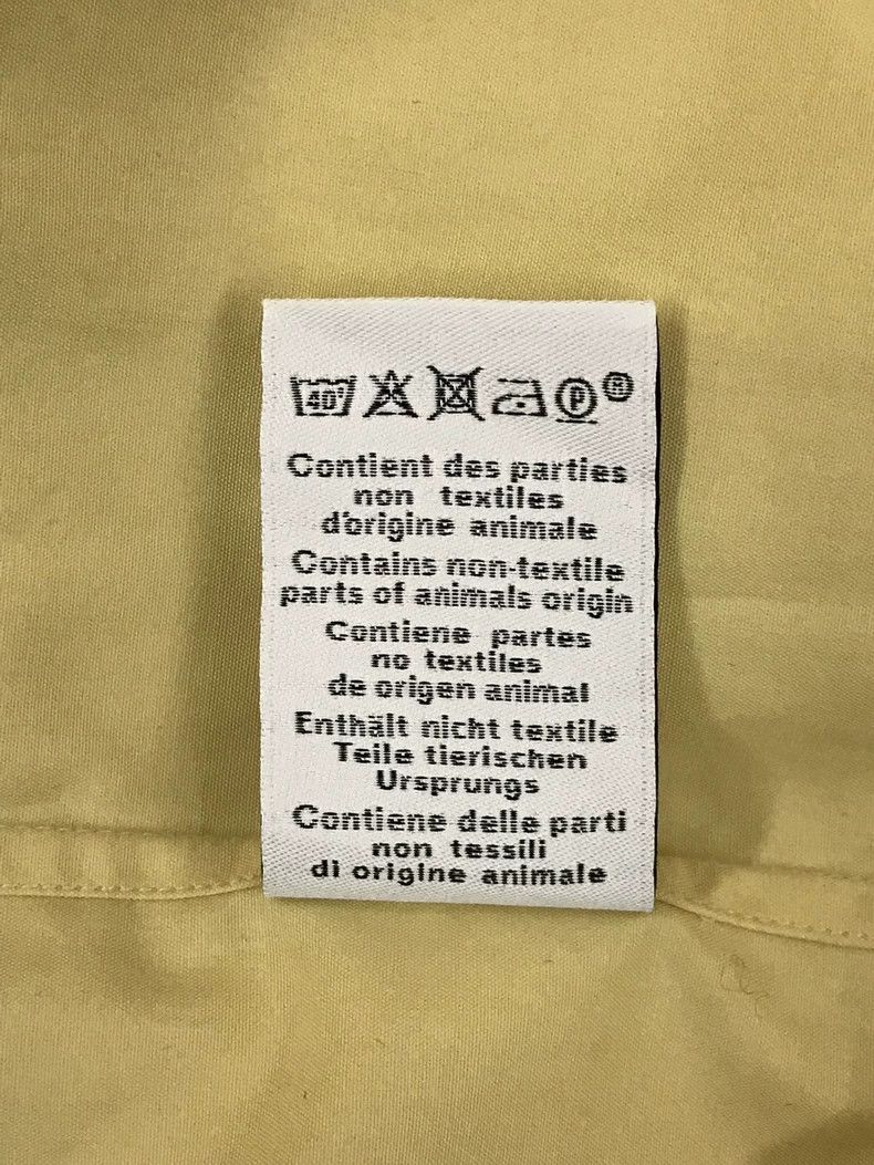 Hermes Hermes Yellow Bow Collar Shirt - dmc Size US M / EU 48-50 / 2 - 6 Thumbnail