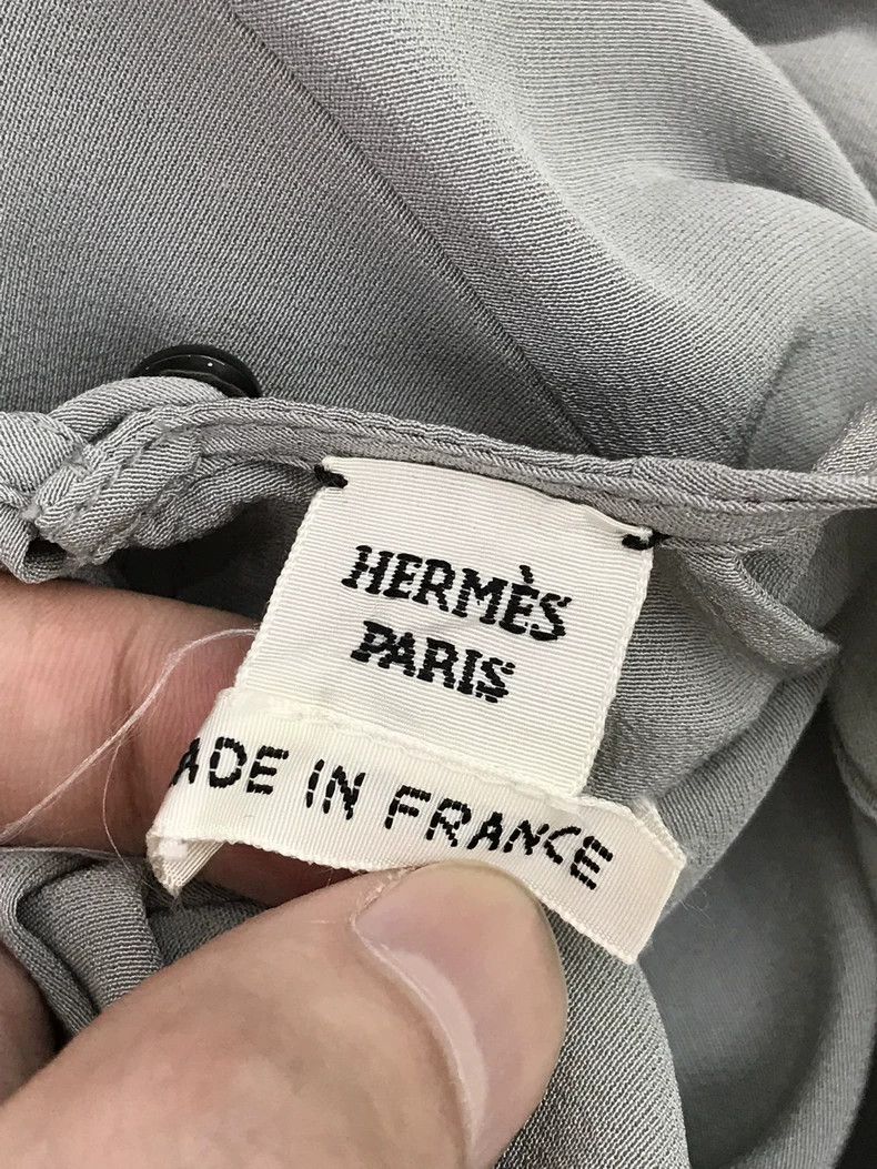 Hermes Hermes Silk Tie Neck Blouse Top - dmc Size US S / EU 44-46 / 1 - 3 Thumbnail