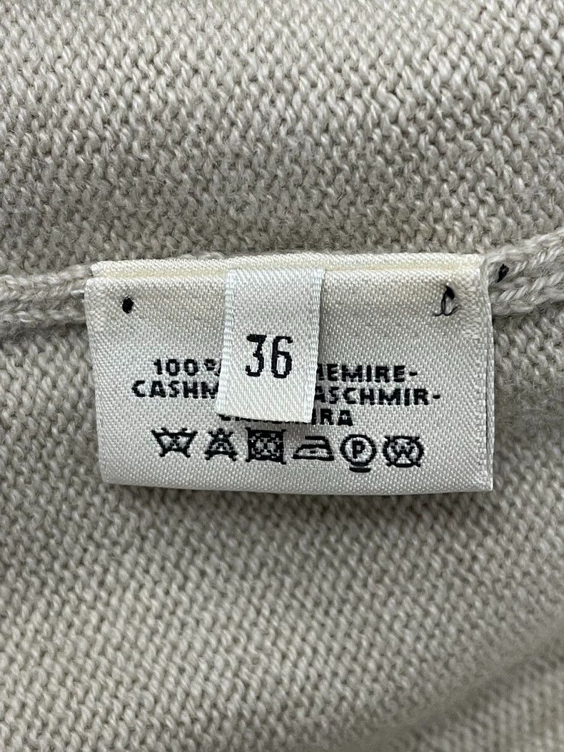 Hermes Hermes Beige Colorblock Cashmere Sweater - dmc Size US M / EU 48-50 / 2 - 4 Thumbnail