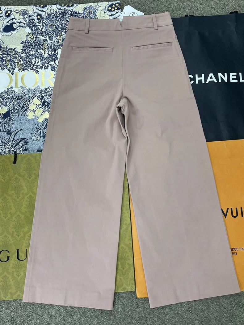 Hermes Hermes Pink Cropped Pants Size 34 - dmc Size US 34 / EU 50 - 2 Thumbnail