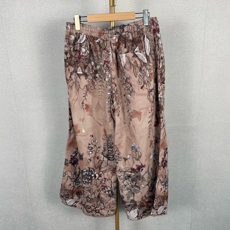 Dior Dior Runway Floral Denim Casual Pants - dmc Size US 36 / EU 52 - 2 Thumbnail