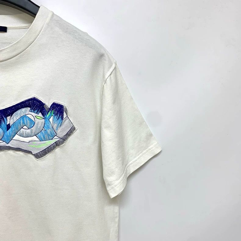 Louis Vuitton Louis Vuitton Graffiti Letter Short Sleeve - dmc Size US XL / EU 56 / 4 - 8 Thumbnail