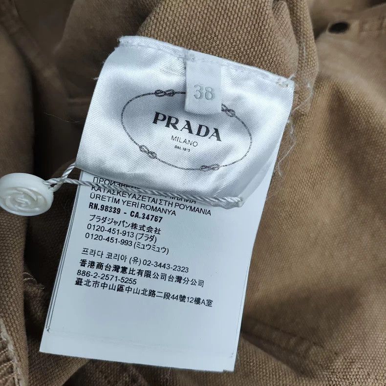 Prada Prada Vintage Denim Dress 38 - dmc Size US 38 / EU 54 - 5 Thumbnail